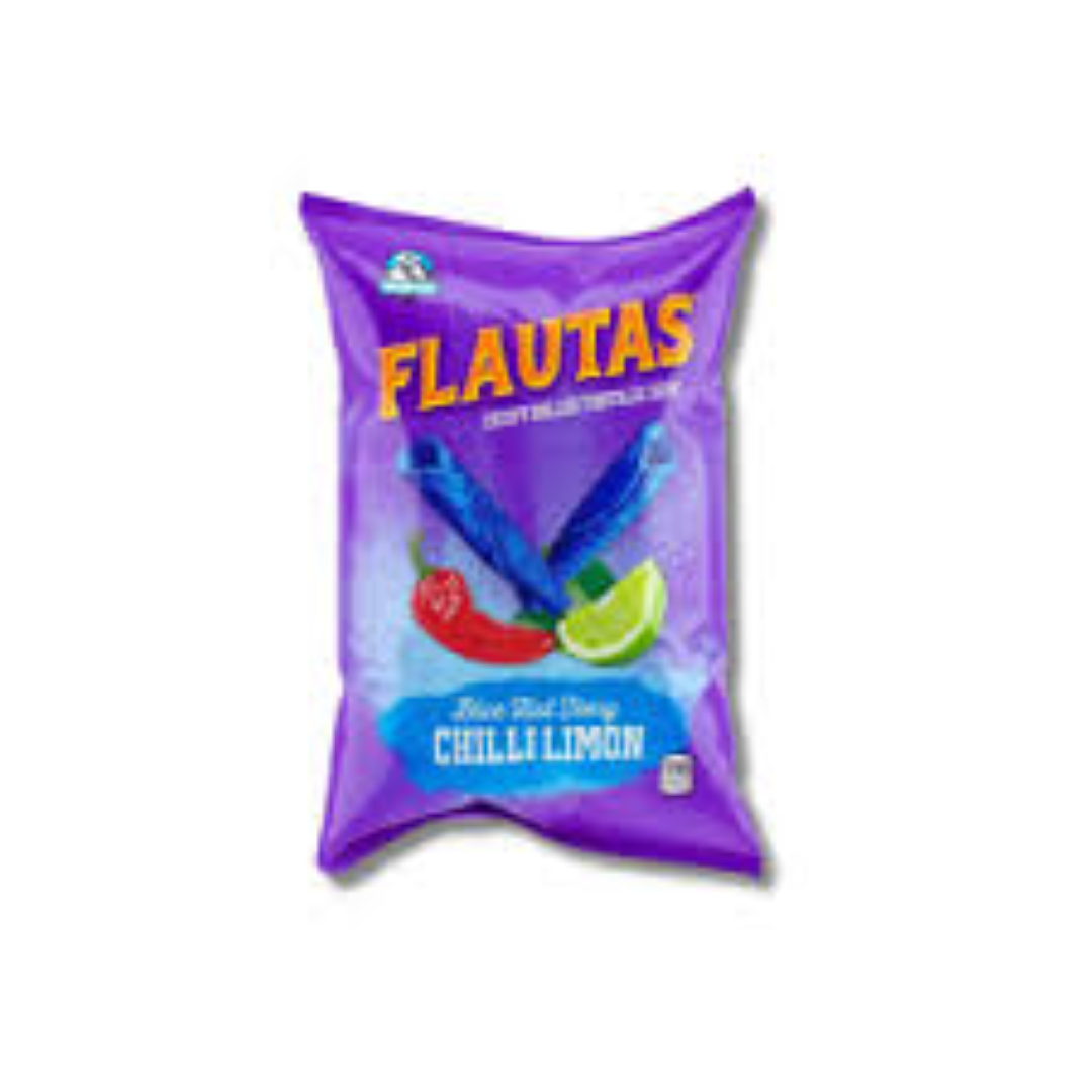 INVENTURE FLAUTAS BLUE CHILLI LIMON 28G